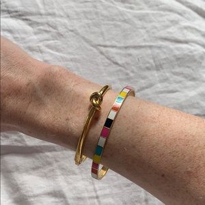 EUC Hit Your Stride Colourful Kate Spade Bangle